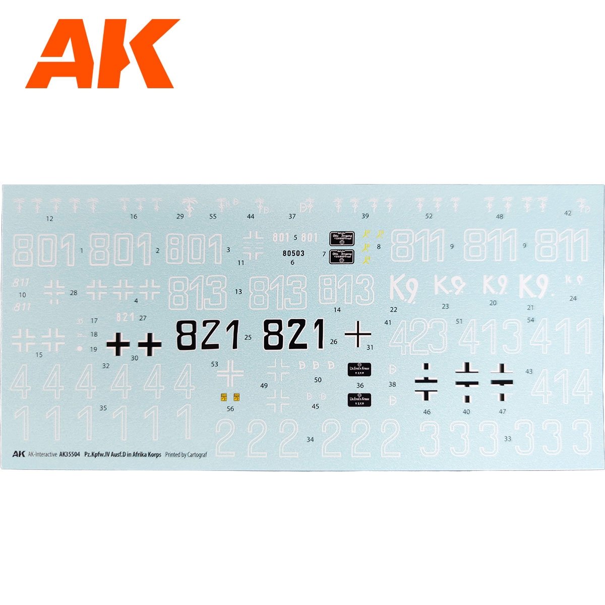 AK Interactive AK35504 PZ.KPFW.IV AUSF.D AFRIKA KORPS 1/35  – image 4