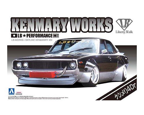 Aoshima 00982 LB WORKS KEN MARY 4 portes 1/24
