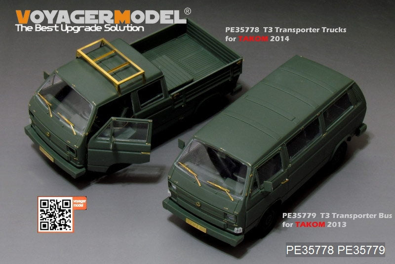 Maquette Voyager PE35779 Autobus transporteur allemand T3 moderne pour TAKOM 2013 1/35 – image 5