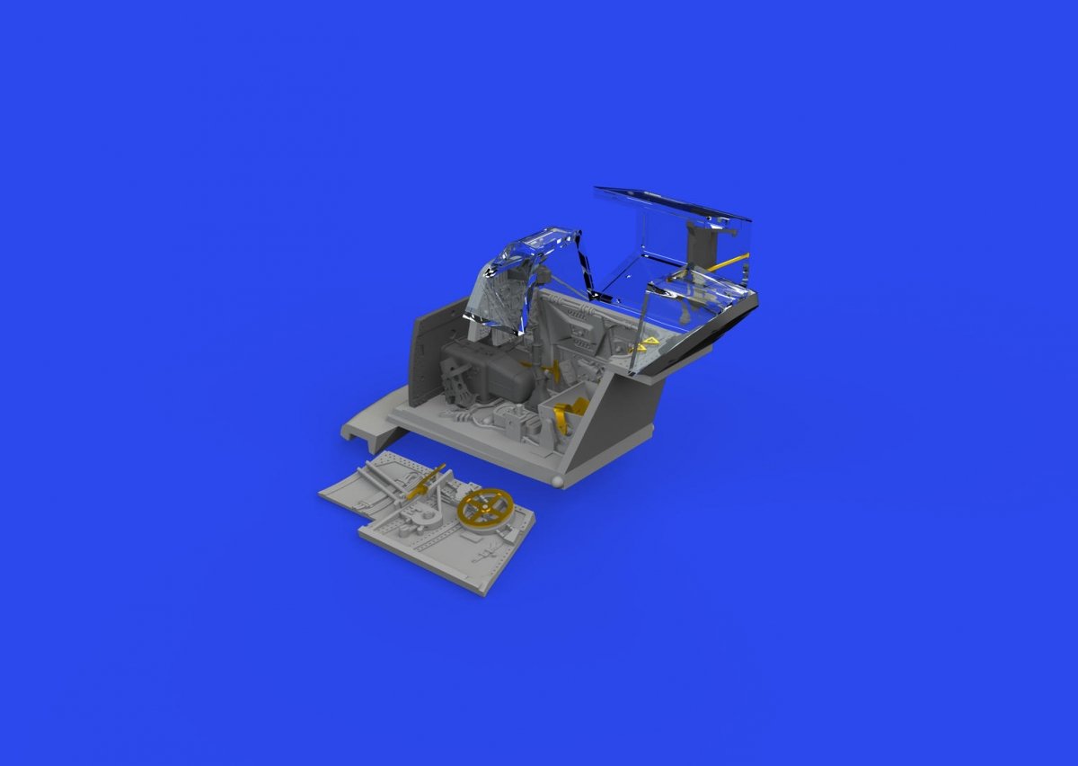 Eduard 672327 Bf 109F cockpit PRINT EDUARD 1/72 – zdjęcie 2
