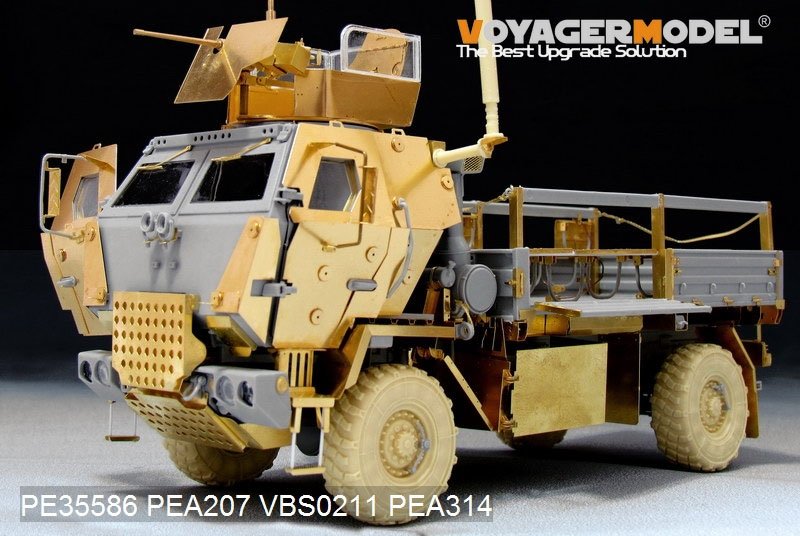 Maquette Voyager PEA314 Modern US M1078 LMTV [Armor CaB] pièces supplémentaires (pour TRUMPETER 01009) 1/35 – image 3