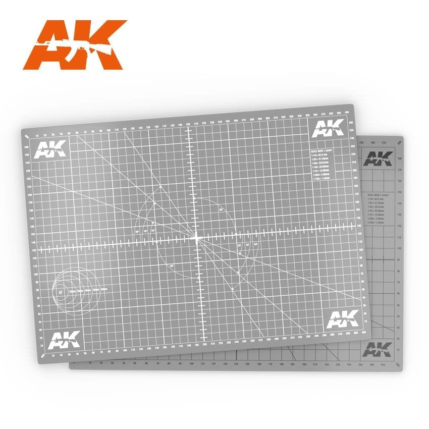 Tapis de découpe à l&amp;#39;échelle AK Interactive AK8209-A3 A3