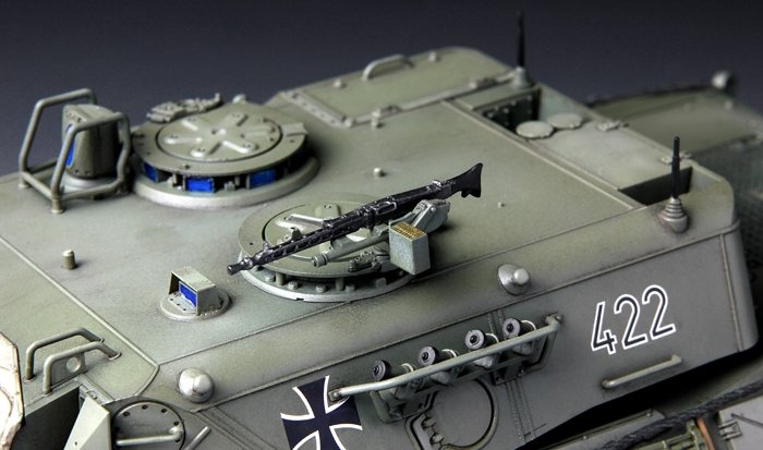 Meng Model TS-007 GERMAN MAIN BATTLE TANK LEOPARD 1 A3/A4 1/35 – zdjęcie 7