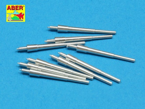 Aber 350L-19 Jeu de 9 canons de 203 mm pour canon de type Nouvelle-Orléans (1/350)