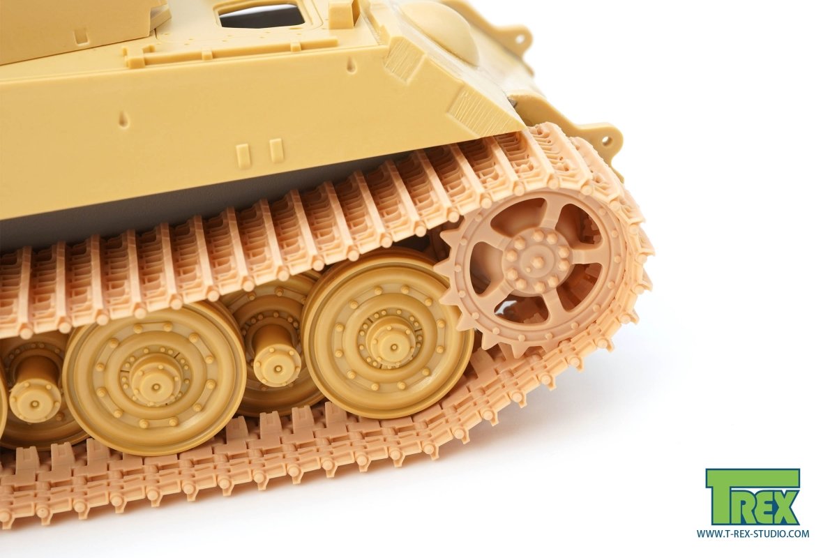 T-Rex Studio TR84004 King Tiger Late Chenilles 18 dents Version miroir avec pignons 1/48 – image 2