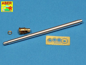 Canon Aber 35L-137 US 76 mm M1A2 avec frein de bouche pour Sherman M4 et M-18 Hellcat (1/35)