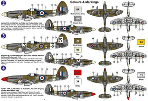 Maquette AZ7640 Supermarine Spitfire Mk. 22 « Spitfire d&amp;#39;après-guerre » (modèle AZ7640), édition limitée à 500 exemplaires, échelle 1/72. – image 2