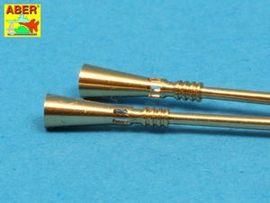 Aber 72L-61 Dwie lufy 5,5cm do niemieckich Zwilling Flakpanzers / Two 5,5cm barrels for German Zwilling Flakpanzers 1/72 – zdjęcie 2