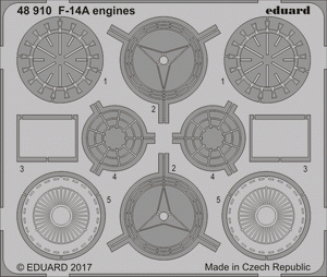 Moteurs Eduard 48910 F-14A TAMIYA 1/48