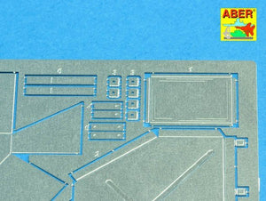 Aber 25020 Boîtes arrière pour (Sd.Kfz. 171) Panther Ausf.A (1/25) – immagine 5