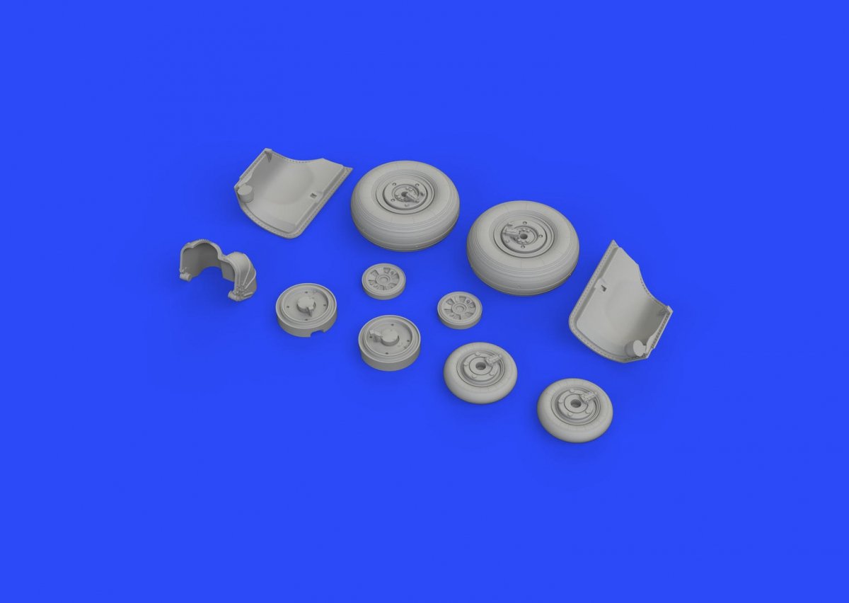 Roues Eduard 648431 MiG-23ML EDUARD, TRUMPETER 1/48 – image 3