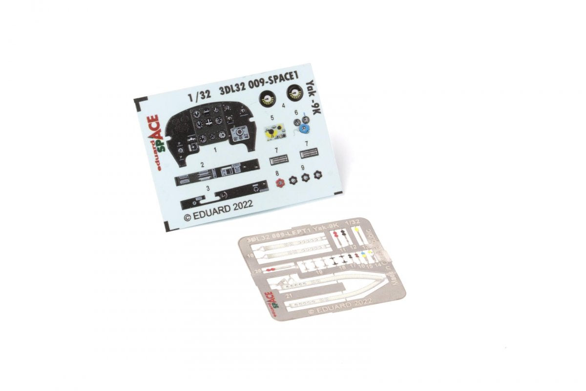 Eduard 3DL32009 Yak-9K ESPACE ICM 1/32
