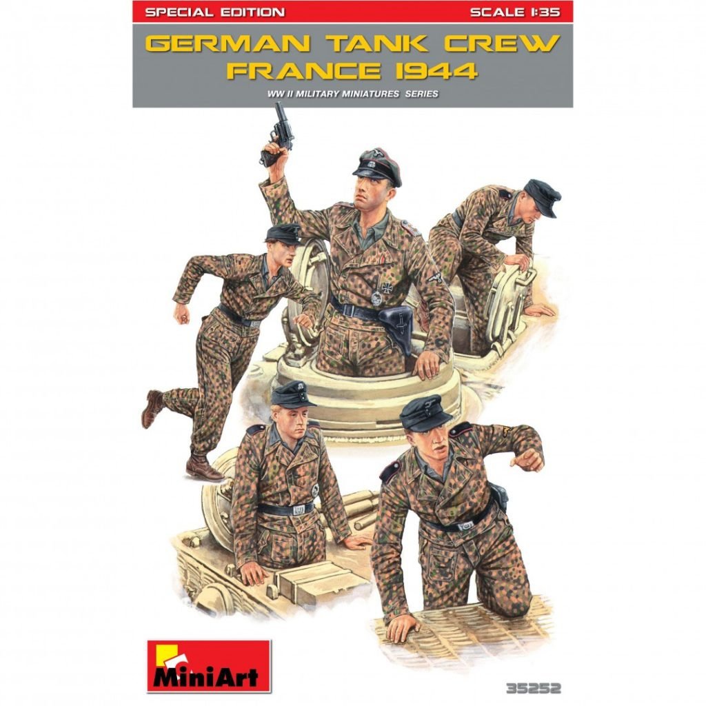 MiniArt 35252 ÉQUIPAGE DE CHAR ALLEMAND (FRANCE 1944) 1/35