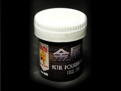 Poudre à polir les métaux Uschi 4009 pour acier 25 ml