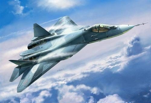 Zvezda 7275 Sukhoi T-50 Chasseur furtif russe (1/72)