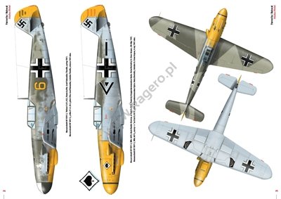 Kagero 55005 Messerschmitt Bf 109 FG EN/PL – immagine 3