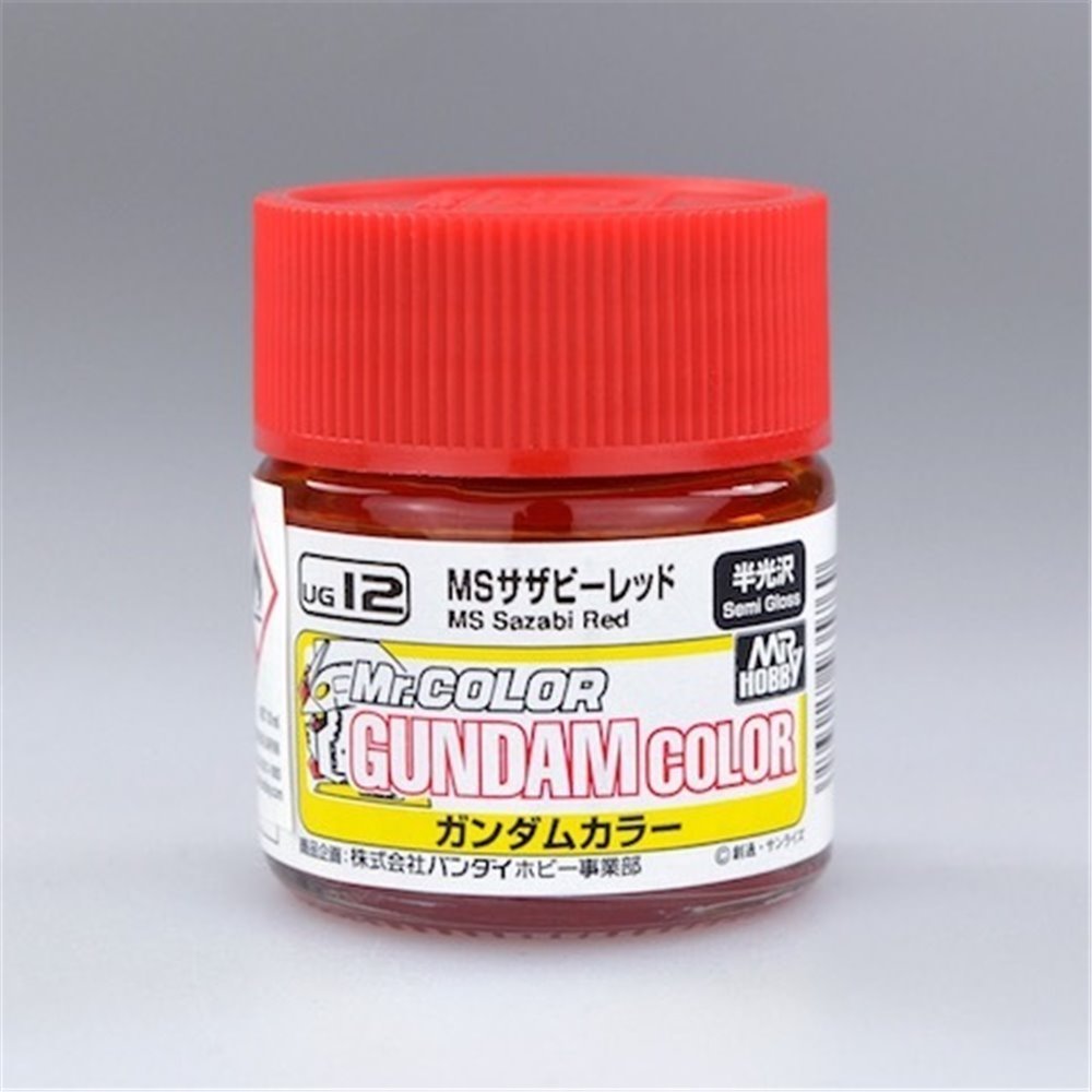 Gunze Sangyo UG-12 MS Sazabi Rouge 10 ml (semi-brillant)