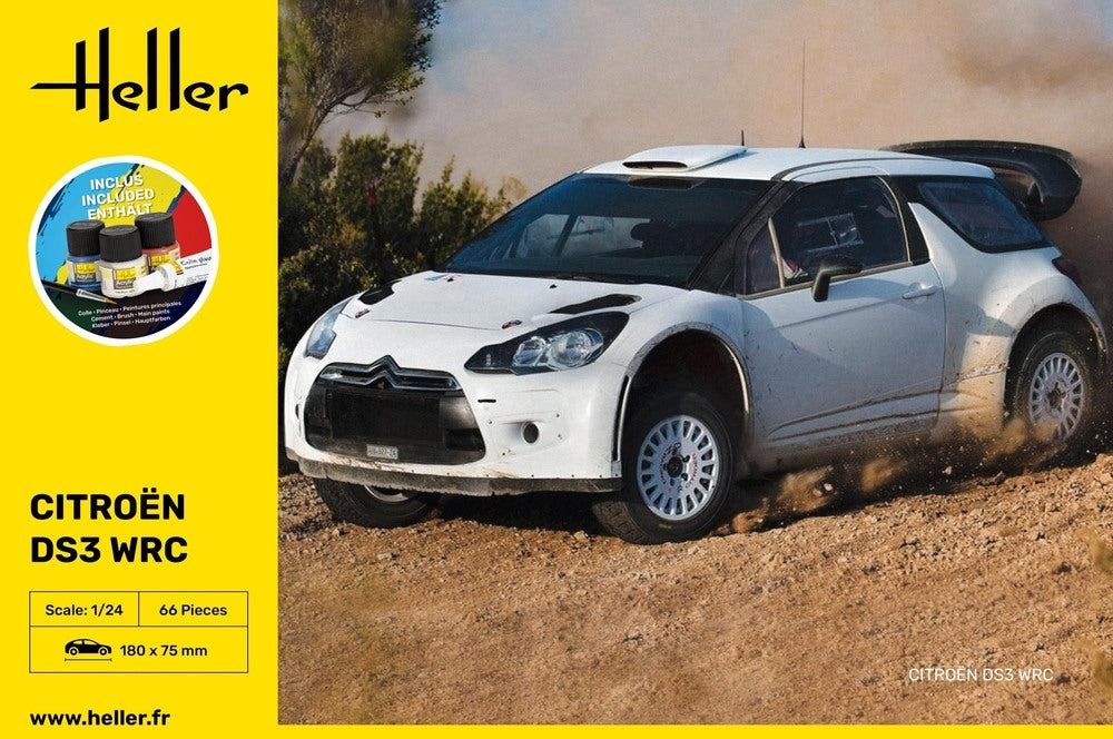Heller 56758 Citroën DS3 WRC - Kit de démarrage 1/24 – image 2