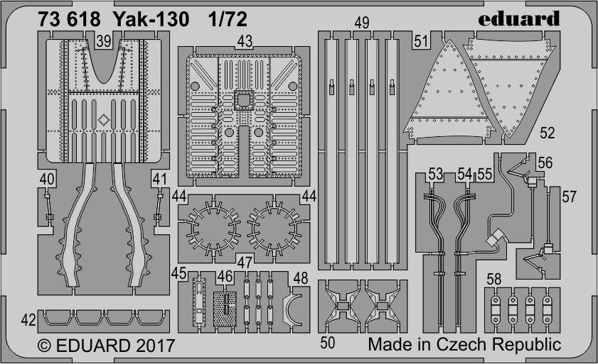 Eduard 73618 Yak-130 ZVEZDA 1/72 – zdjęcie 2
