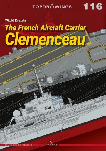 Kagero 7116 Le porte-avions français Clemenceau EN/PL