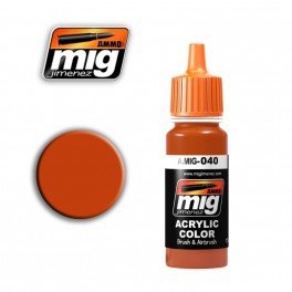 MUNITIONS de Mig Jimenez 0040 ROUILLE MOYENNE