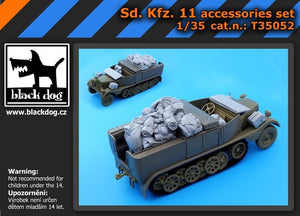 Chien noir T35052 Sd. Kfz.11 1/35