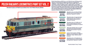 Hataka HTK-AS42 Kit de peinture pour locomotives des chemins de fer polonais vol. 2 – image 2