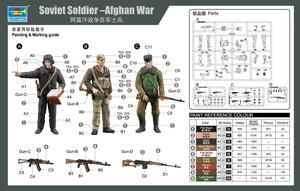 Trumpeter 00433 Soldat soviétique Guerre d&amp;#39;Afghanistan (1/35) – Bild 3