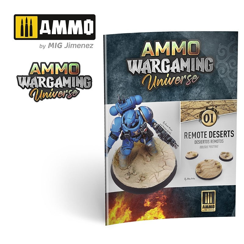 Munitions du Mig 6920 AMMO WARGAMING UNIVERSE Livre 01 - Déserts éloignés (anglais, Castellano, polonais)