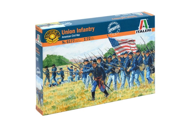 Italeri 6177 INFANTERIE DE L'UNION 1/72 