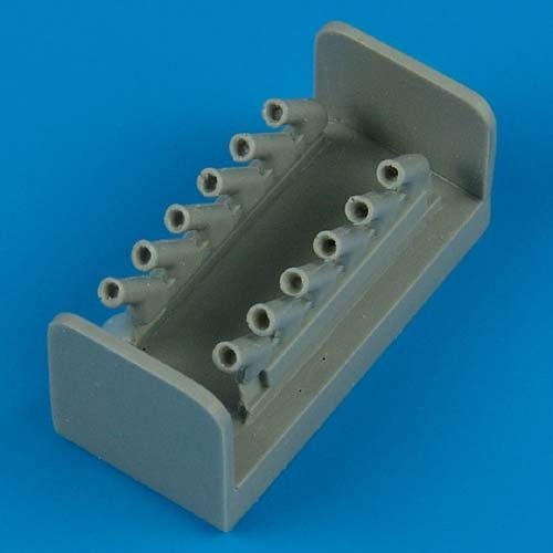 Échappement Quickboost QB48183 Spitfire Mk. IX - rond Hasegawa 1/48