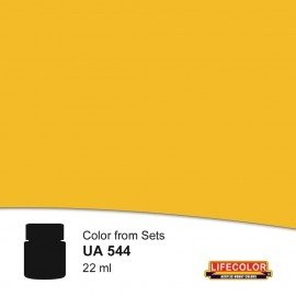 Lifecolor UA544 Jaune Keltainen 22ml
