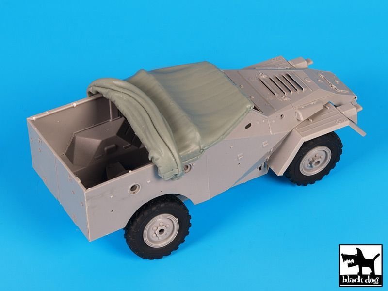 Black Dog T35134 BTR 40 toile roulée 1/35  – image 3