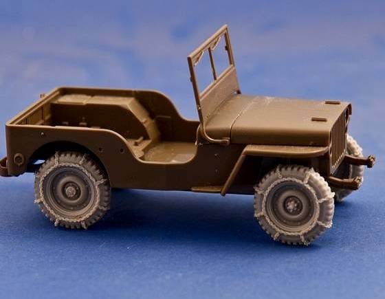Roues de route à chaînes Panzer Art RE35-159 pour Jeep américaine au 1/35 – Bild 3