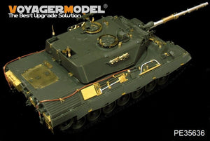 Maquette Voyager PE35636 Leopard 1A4 MBT allemand moderne, version B, avec canon (pour MENG TS-007), échelle 1/35 – immagine 3