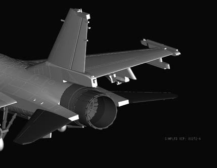 Hobby Boss 80272 F-16A Fighting Falcon 1/72 – image 5