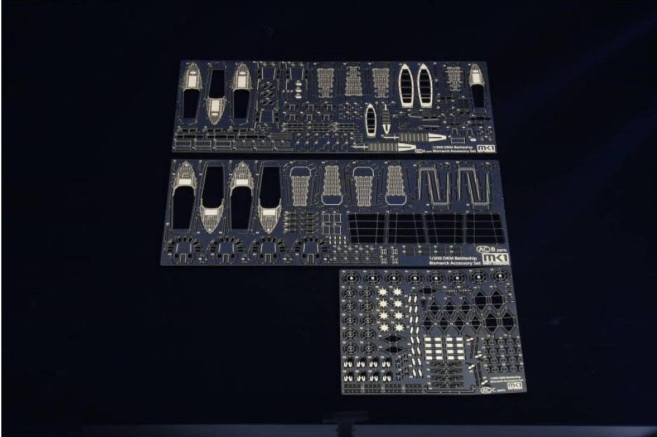 MK1 Design MD-20002 BISMARCK DX PACK 1/200 – zdjęcie 15