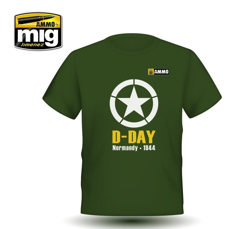 T-shirt AMMO of Mig Jimenez 8029XL JOUR J (taille XL) 