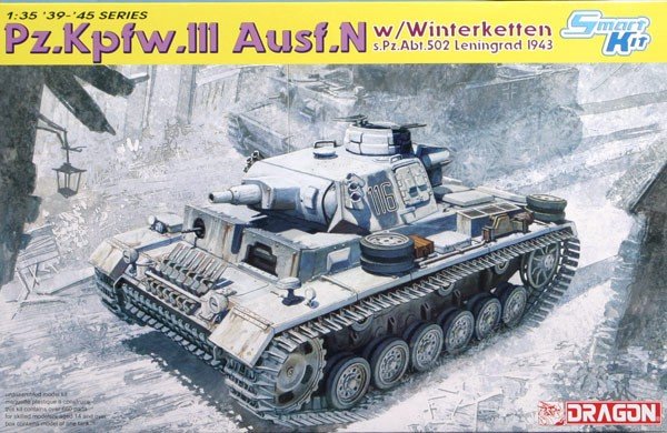 Dragon 6606 Pz.Kpfw.III Ausf. N avec Winterketten (1/35)