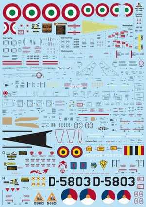 Italeri 2509 TF-104 G Starfighter 1/32 – image 6