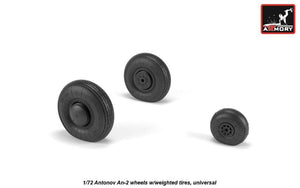 Armory Models AW72057 Roues Colt Antonov An-2/An-3 avec pneus lestés 1/72 – image 3