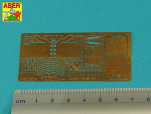 Aber 48053 Jagdtiger Sd.Kfz. 186 – Ailes avant et arrière 1/48 – imagen 9