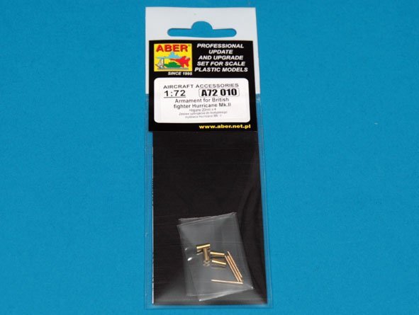 Aber A72 010 Armement pour chasseur britannique Hurricane Mk.II ; Hispano 20 mm x 4 (1/72) – image 7