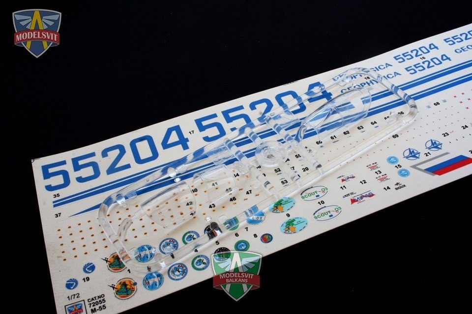 Maquette Modelsvit 72055 M-55 « Geophysica » avion de recherche 1/72 – image 6