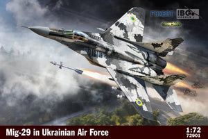 IBG 72901 MiG-29 de l&amp;#39;armée de l&amp;#39;air ukrainienne, échelle 1/72