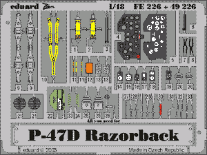 Eduard BIG4815 P-47D-20 1/48 TAMIYA – Bild 5