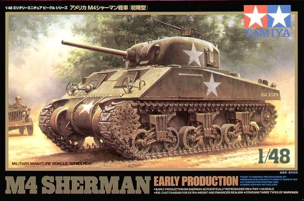 Tamiya 32505 M4 Sherman, première génération (1/48)