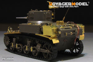 Maquette Voyager PE35934, char léger américain M3 Stuart de la Seconde Guerre mondiale (modèle de base) pour Tamiya 35360 au 1/35 – image 15