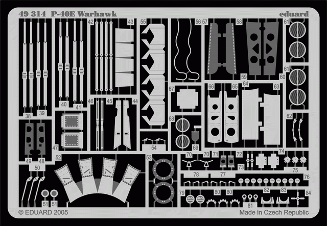 Eduard 49314 P-40E 1/48 Hasegawa – immagine 2
