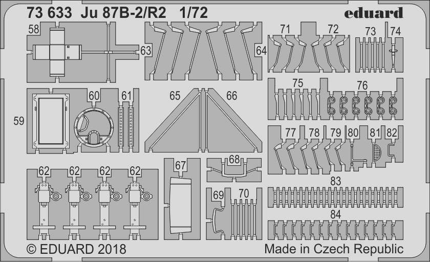 Eduard 73633 Ju 87B-2/ R2 AIRFIX 1/72 – image 2